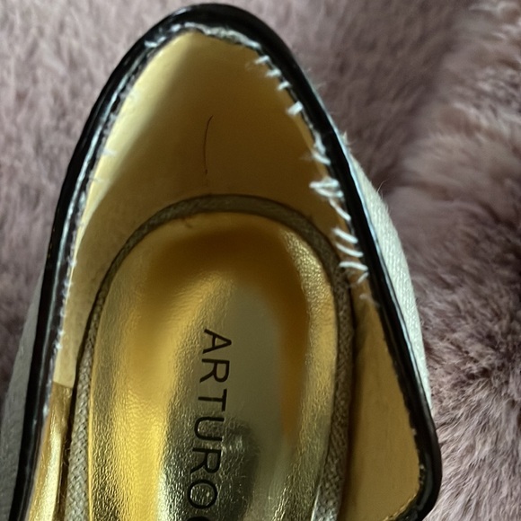 Arturo Chiang beige brown low heel shoe. - Picture 12 of 12